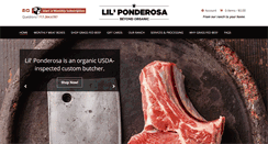 Desktop Screenshot of lilponderosa.com